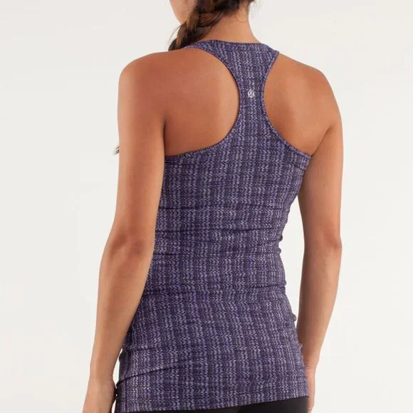 Lululemon Cool Racerback Ziggy Wee Luon Ziggy Wee Caspian Size 4 - Picture 3 of 9